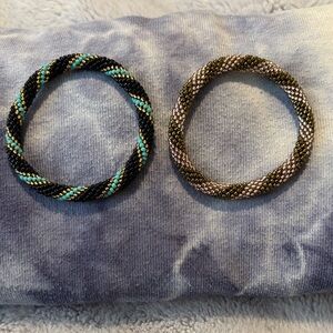 EUC Sashka & Co. Beaded Bracelets Set